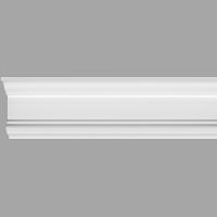 Карниз гибкий Decomaster 2400x100x50 мм арт-96321 FL — фото 1, Карнизы