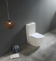 Унитаз компакт SantiLine Белый с бачком и сиденьем Микролифт арт-SL-5026 — фото 4, Напольные унитазы