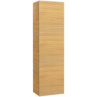 Шкаф пенал Jorno Karat 33 подвесной Бук светлый арт-Kar.04.130/P/BuL — фото 1, Пеналы для ванной комнаты