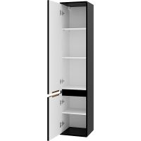 Шкаф пенал Brevita Enfida 35 L Черный матовый арт-ENF-05035-020L — фото 7, Пеналы для ванной комнаты