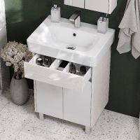 Тумба под раковину Aquaton Верди PRO 60 H Белый Ясень фабрик арт-1A207701VDAV0 — фото 6, Тумбы под раковину