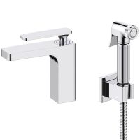 Смеситель для раковины Timo Torne с гигиеническим душем Хром арт-4360/00G — фото 1, Смесители для раковины