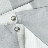 Штора для ванны Fixsen Vafel 180х200 Серая арт-FX-5020K — фото 4, Шторы для ванной