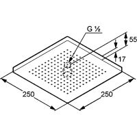 Товар: Душевая система Kludi Ameo с термостатом Хром арт-418310575 - фото 9 Душевая система Kludi Ameo с термостатом Хром арт-418310575 — фото 9, Встраиваемые душевые комплекты