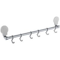 Вешалка для полотенец Frap F33 Хром арт-F3315-6 — фото 1, Крючки для полотенец