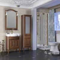 Зеркало Opadiris Лоренцо 60 Светлый орех с выключателем арт-00-00007044 — фото 4, Зеркала в ванную комнату