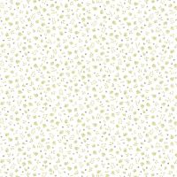 Обои детские Casadeco Rose Nino Винил на флизелине (0,53*10,05) Зеленый, Листья арт-85637211 — фото 1, Обои для стен