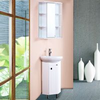 Тумба под раковину Onika Малютка 33.01 Белая арт-103301 — фото 1, Тумбы под раковину