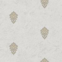 Обои Roberto Borzagi Queen I Винил на флизелине (1,06*10,05) Белый, Классическая лилия арт-90105-1 — фото 1, Обои для стен