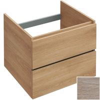 Тумба под раковину Jacob Delafon Parallel 57 подвесная Квебекский дуб арт-EB511-E10 — фото 1, Тумбы под раковину