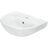 Раковина Sanita Эталон 55 Белая арт-WB.PD/Etalon/55-C/WHT.G/S1 — фото 1, Раковины подвесные