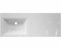 Раковина Эстет Даллас 120 L с местом под стиральную машину Белая арт-ФР-00001490 — фото 2, Раковины на стиральную машину