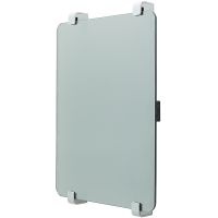 Электрический полотенцесушитель Allen Brau Infinity 44x60 зеркальный арт-8.21000.GL — фото 1, Электрические полотенцесушители