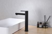 Смеситель для раковины Abber Emotion Черный матовый арт-AF8811B — фото 2, Смесители для раковины