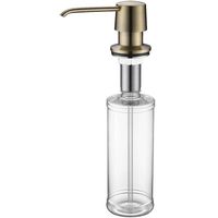 Дозатор для моющего средства Paulmark Sauber D001BR Бронза арт-D001-BR — фото 1, Дозаторы для кухонных моек