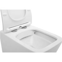 Унитаз Aquanet Tavr BL-103N-WHT TAVR-W подвесной с сиденьем Микролифт арт-211920 — фото 8, Подвесные унитазы