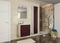 Зеркало Эстет Vegas 50 Белое арт-ФР-00003499 — фото 2, Зеркала в ванную комнату