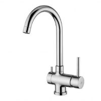 Смеситель для кухни Paffoni Stick Хром арт-SK190CR — фото 1, Смесители для кухни