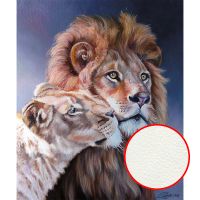 Фреска Ortograf Животные 8234 Фактура флок FLK Флизелин (1*1,2) Бежевый/Коричневый/Синий, Животные/Живопись арт-8234 (флок FLK) — фото 1, Фрески