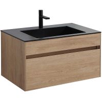 Товар: Тумба под раковину Vincea Chiara 80 подвесная N.Oak арт-VMC-2C800NO - фото 3 Тумба под раковину Vincea Chiara 80 подвесная N.Oak арт-VMC-2C800NO — фото 3, Тумбы под раковину