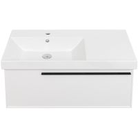 Тумба под раковину La Fenice Elba 90 подвесная Белая матовая арт-FNC-01-ELB-B-90 — фото 6, Тумбы под раковину