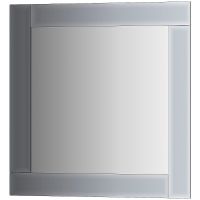 Зеркало Evoform Style 50x50 с зеркальным обрамлением - цвет Графит арт-BY 0825 — фото 1, Зеркала в ванную комнату