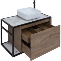 Товар: Тумба под раковину Aquanet Nova Lite Loft 90R подвесная Дуб рустикальный арт-261659 - фото 8 Тумба под раковину Aquanet Nova Lite Loft 90R подвесная Дуб рустикальный арт-261659 — фото 8, Тумбы под раковину