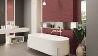 Керамическая плитка Porcelanite Dos Trent 9532 Purple Ret настенная 30х90 см арт-PCD000033 — фото 2, Керамическая плитка
