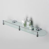 Товар: Стеклянная полка WasserKRAFT Berkel Хром арт-K-6844 - фото 2 Стеклянная полка WasserKRAFT Berkel Хром арт-K-6844 — фото 2, Полки для ванной и душа