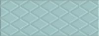 Керамическая плитка Kerama Marazzi Спига голубой структура настенная 15х40 см арт-15140 — фото 1, Керамическая плитка