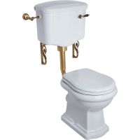 Унитаз компакт Migliore Bella без бачка и сиденья арт-20620 — фото 1, Напольные унитазы