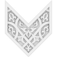 Декоративная панель Европласт 24x208x250 мм арт-1.57.504 — фото 1, Панели