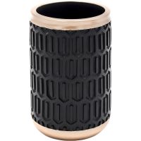 Стакан для зубных щеток Ridder Laila Черный арт-2159110 — фото 1, Стаканы для зубных щеток