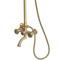 Душевая система Milacio Almeria Бронза арт-MC.100.BR — фото 3, Душевые стойки