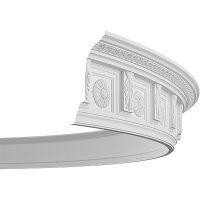 Карниз гибкий Европласт 1.50.281 2000x205x112 мм арт-1.50.281 (гибкий) — фото 1, Карнизы