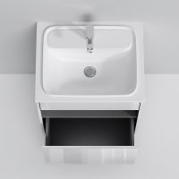 Тумба под раковину AM.PM Func 60 подвесная Белая глянцевая арт-M8FFUX0601WG — фото 11, Тумбы под раковину