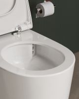 Унитаз Vitra Nest QuantumFlush подвесной без сиденья арт-7870B403-0075 — фото 4, Подвесные унитазы