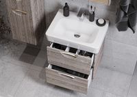 Тумба под раковину Aquaton Сильва 54 Дуб фьорд арт-1A211801SIW60 — фото 5, Тумбы под раковину