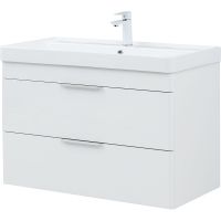 Товар: Тумба под раковину Aquanet Ирис new 90 подвесная Белый глянец арт-336311 - фото 3 Тумба под раковину Aquanet Ирис new 90 подвесная Белый глянец арт-336311 — фото 3, Тумбы под раковину