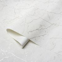 Обои Accento Marfil Винил на флизелине (1,06*10,05) Белый, Мрамор/Штукатурка арт-286131 — фото 2, Обои для стен