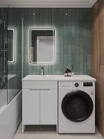 Товар: Тумба с раковиной Orange Kandy 120 L Белый глянец арт-OPKD-120TUW+RAL - фото 4 Тумба с раковиной Orange Kandy 120 L Белый глянец арт-OPKD-120TUW+RAL — фото 4, Тумбы с раковиной