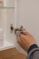 Зеркальный шкаф Silver Mirrors Фиджи Flip 70 с подсветкой Белый с бесконтактным сенсором арт-LED-00002977 — фото 10, Зеркальные шкафы в ванную