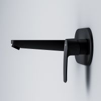 Смеситель для раковины AM.PM Gem Черный матовый арт-F90A72222 — фото 3, Смесители для раковины