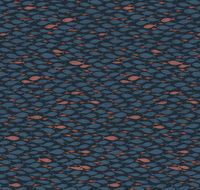 Обои Milassa Iceland Флизелин (1*10,05) Синий, Рыбы арт-ICE2 021 — фото 2, Обои для стен