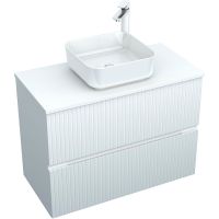 Тумба под раковину Aquanet Джейн 90 подвесная Белая матовая арт-313287 — фото 7, Тумбы под раковину