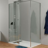 Товар: Душевой уголок Allen Brau Fantasy 100x100 профиль Хром стекло прозрачное арт-3.11002-00 - фото 1 Душевой уголок Allen Brau Fantasy 100x100 профиль Хром стекло прозрачное арт-3.11002-00 — фото 1, Квадратные душевые уголки