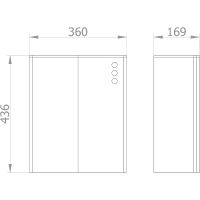 Контейнер для мусора Nofer Сатин арт-14078.EVO.S — фото 2, Мусорные ведра