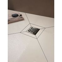 Товар: Душевой трап Berges Platz Antik 100x100 с решеткой Хром матовый арт-090160 - фото 2 Душевой трап Berges Platz Antik 100x100 с решеткой Хром матовый арт-090160 — фото 2, Трапы для душа