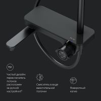 Душевая система AM.PM Like Черная матовая арт-F0780722 — фото 15, Душевые стойки