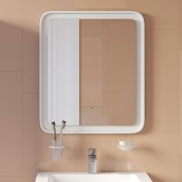 Зеркало Iddis Esper 60 с подсветкой Белое матовое c сенсорным выключателем и диммером арт-ESP6000i98 — фото 7, Зеркала в ванную комнату
